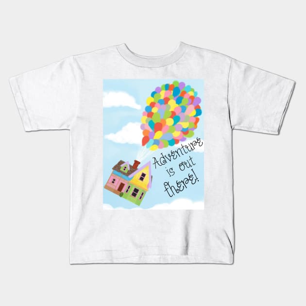 adventure is out there Kids T-Shirt by BeverlyHoltzem